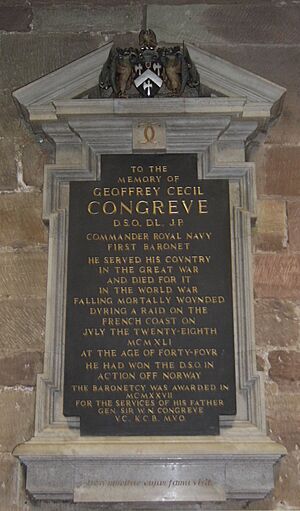 Penkridge St Michael - Congreve memorial