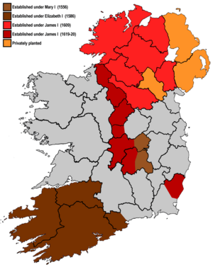 Plantations in Ireland