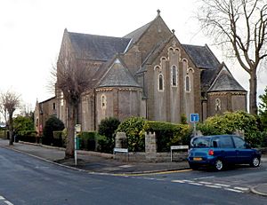 SE corner of St. Joseph's RC church, Penarth - geograph.org.uk - 3345872