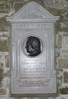 Thomas Chalmers memorial plaque, St. Giles, Edinburgh