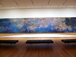 WLA moma Reflections of Clouds on the Water-Lily Pond Monet