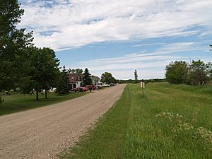 Looking north at Wild Rice