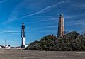 Cape Henry Lighthouses (1881 left, 1792 right)