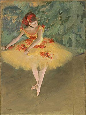 Danseuse Faisant des Pointes