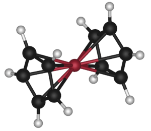 Ferrocene 3d model 1