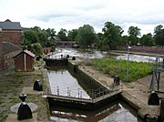 Foss near the barrier