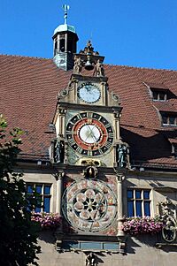 Heilbronn Rathausuhr 20050828