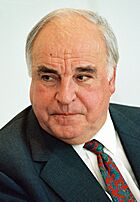 Portrait of Helmut Kohl in 1996