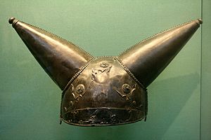 Horned helmet