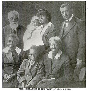 I Garland Penn and family