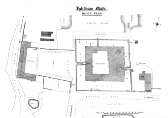 Ightham Mote - Area plan 01