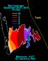 Igor 2010 rainfall