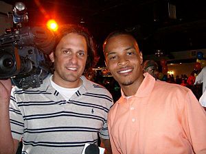 Joe Floccari with Rapper T.I. Atlanta, Georgia