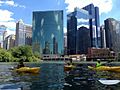 Kayakers at Wolf Point, IL