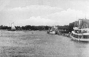 Pascagoula River, from Pascagoula, Mississippi