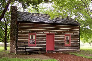 Peter whitmer log home