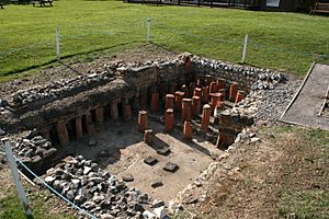 Rockbourne villa hypocaustum