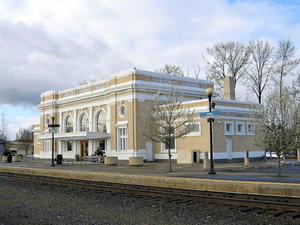 Salem, Oregon Amtrak stop