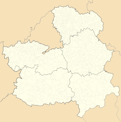 Terzaga is located in Castilla-La Mancha