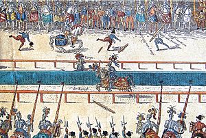 Tournament between Henry II and Lorges