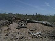 Wickenburg Vulture Mine-Post Office-1880 ruins