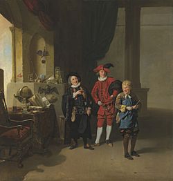 Zoffany-Garrick in The Alchemist