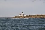 Beavertail Lighthouse from southeast