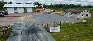 Town hall on Wis-21 east of Wyeville