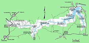 Charles M Russell National Wildlife Refuge Map