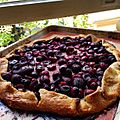 Cherry galette