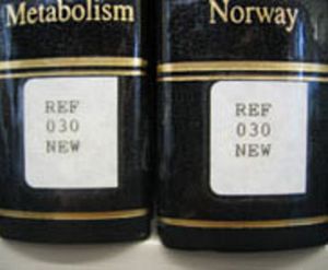 Dewey spine label