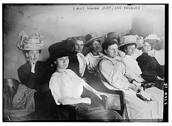 First woman jury