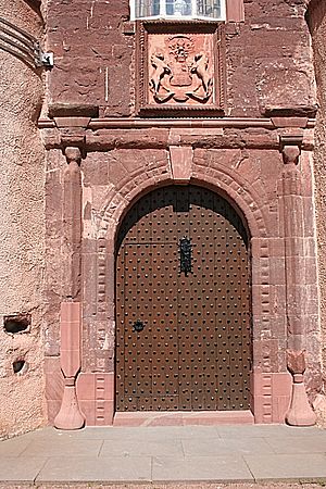 Fyvie Castle Doorway - geograph.org.uk - 1293209