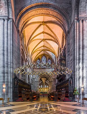 Hereford Cathedral Choir, Herefordshire, UK - Diliff