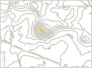 Horsenden Hill contours