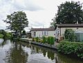 Housing by the canal at Penkridge, Staffordshire - geograph.org.uk - 1197144