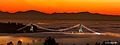 Lion's Gate Bridge at Sunset