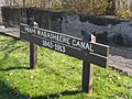 Maumee & Ohio canal (park sign)