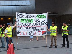 Mercadona protest 2