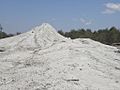 Mud volcano landscape at Oesilo, Oecusse District, Timor-Leste