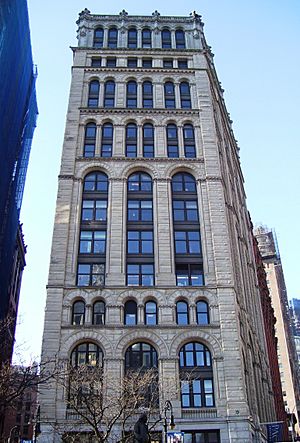 New York Times Building 41 Park Row from north