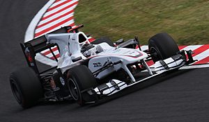 Nick Heidfeld 2010 Japan 2nd Free Practice