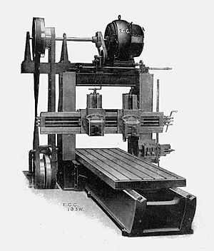 Planing machine with electric motor drive (Rankin Kennedy, Modern Engines, Vol VI)