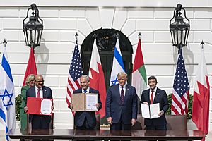 President Trump and The First Lady Participate in an Abraham Accords Signing Ceremony (50345629858)