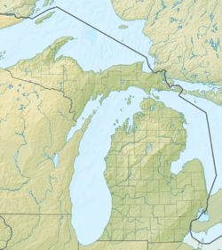 Rapid River (Kalkaska County, Michigan) is located in Michigan