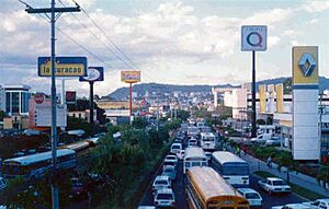 Ring road Tegucigalpa Honduras