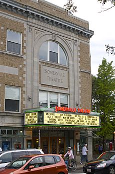 Somerville Theatre detail