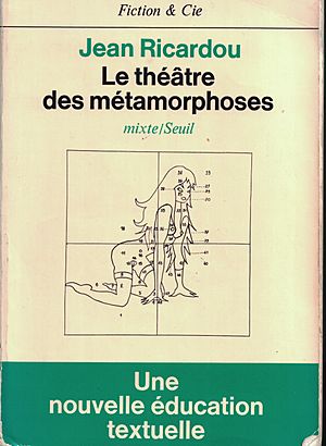 Théâtre métamorphoses Couverture