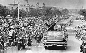 U.S. President Eisenhower visited TAIWAN 美國總統艾森豪於1960年6月訪問臺灣台北時與蔣中正總統-2