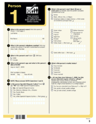 2000 US Census Form Sample